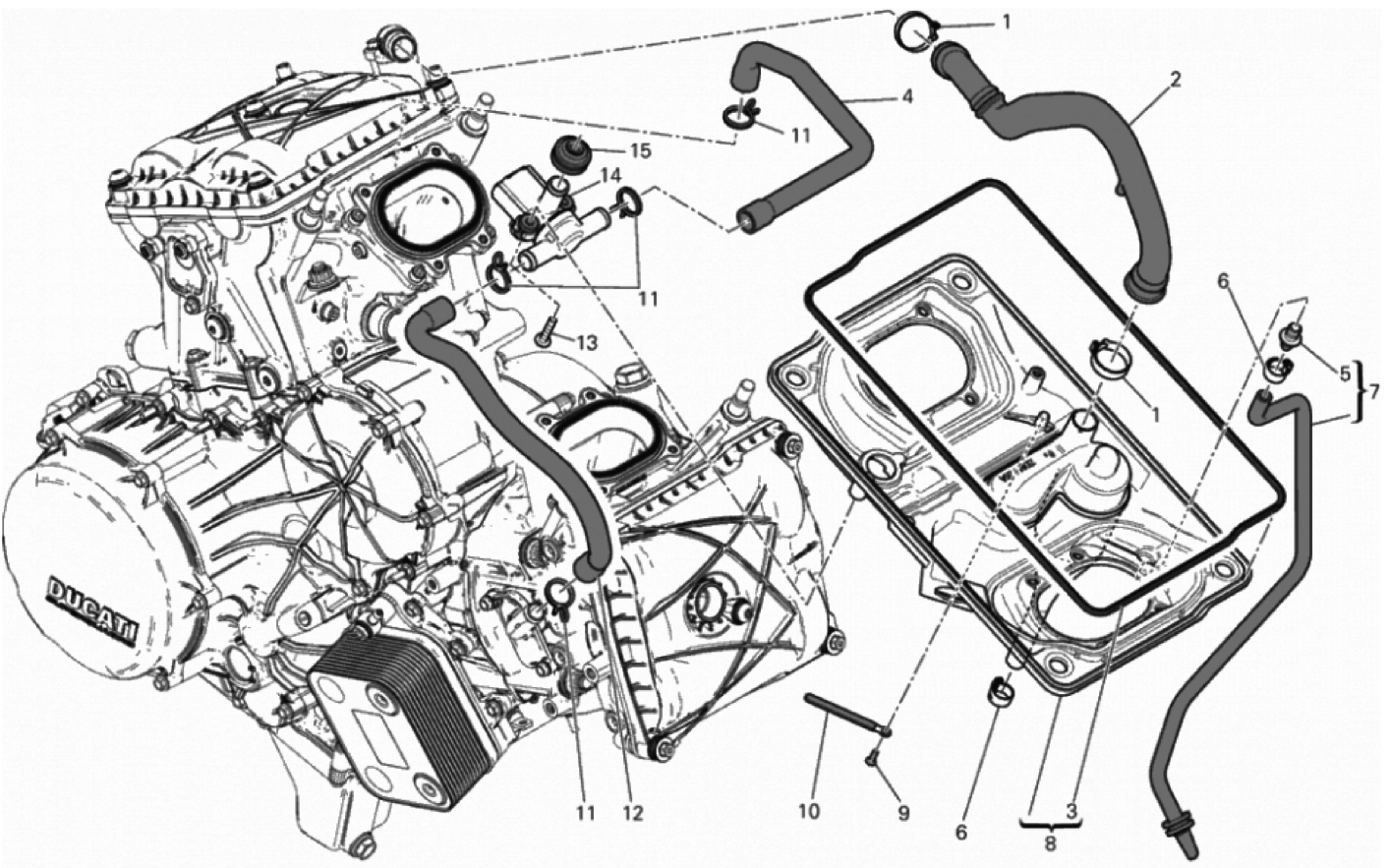 AIR INTAKE - OIL BREATHER 