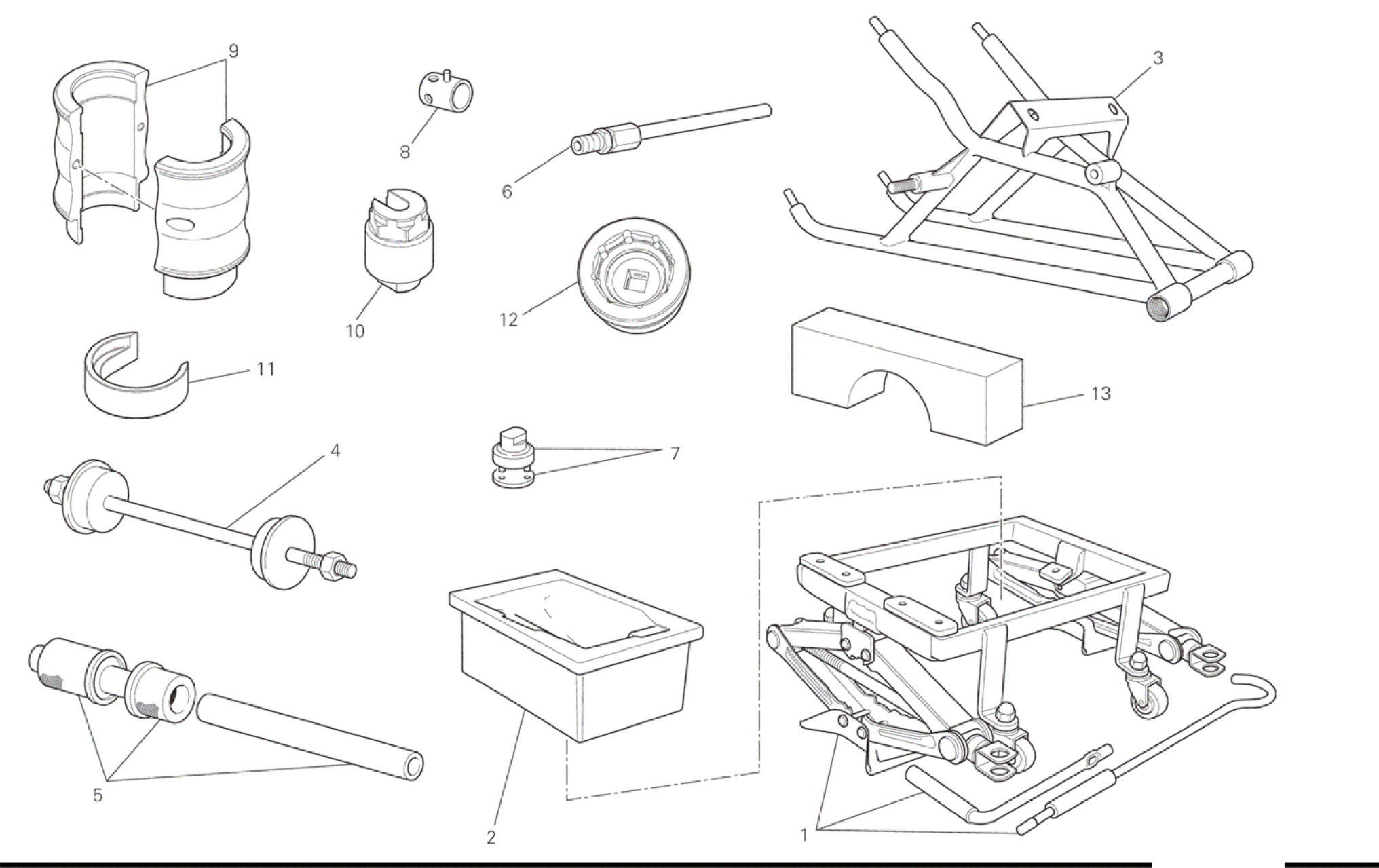 WORKSHOP SERVICE TOOLS