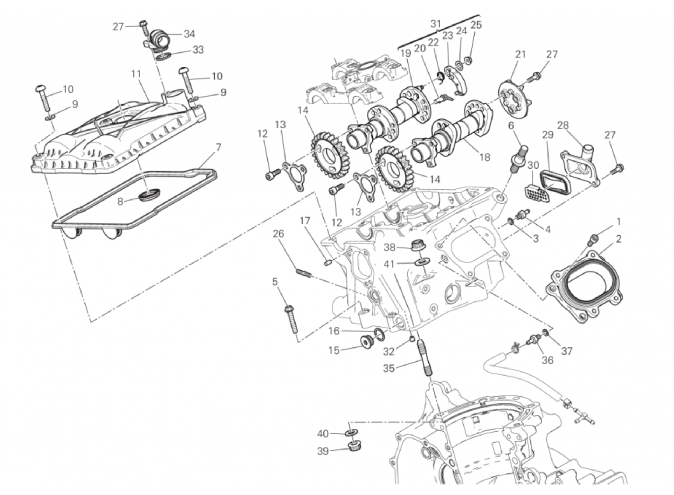 VERTICAL CYLINDER HEAD - TIMING (