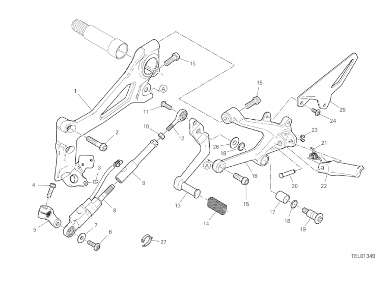 26A FOOTRESTS, LEFT (20/46)