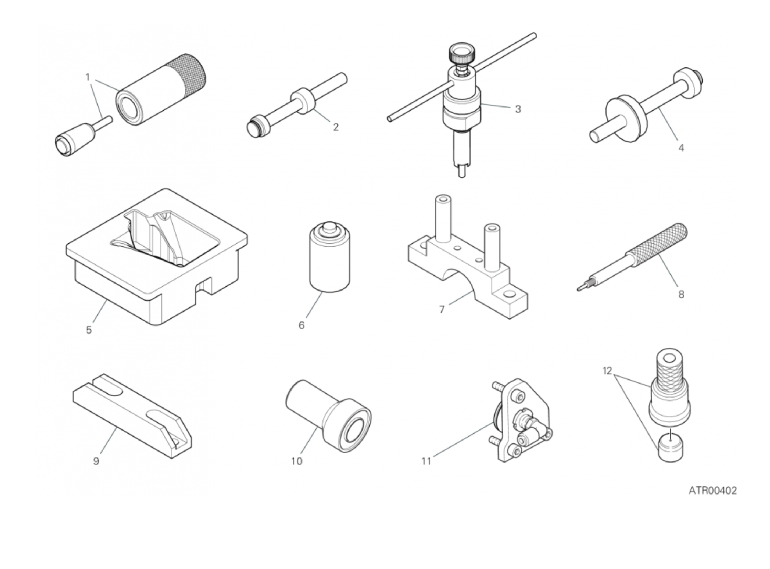 01C WORKSHOP SERVICE TOOLS (ENGINE) (3/4)
