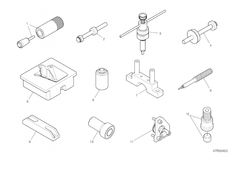 01C WORKSHOP SERVICE TOOLS (ENGINE) (3/4)