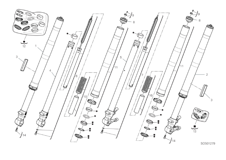 17B FRONT FORK (4/34)