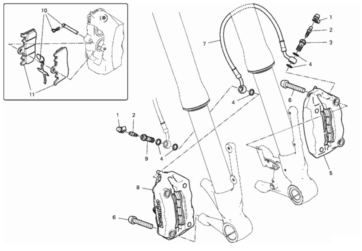 FRONT BRAKE SYSTEM 