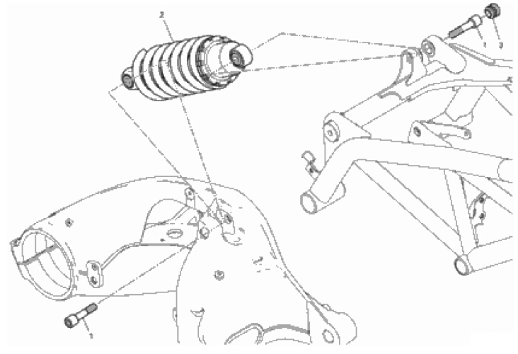 REAR SHOCK ABSORBER 