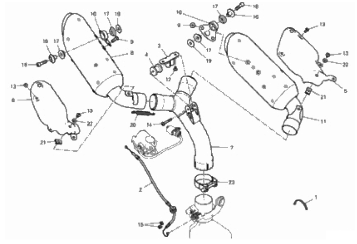 EXHAUST SILENCER 