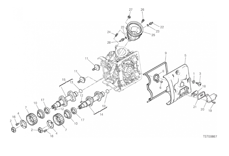 13B HORIZONTAL HEAD - TIMING SYSTEM (18/18)
