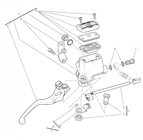 FRONT BRAKE PUMP 