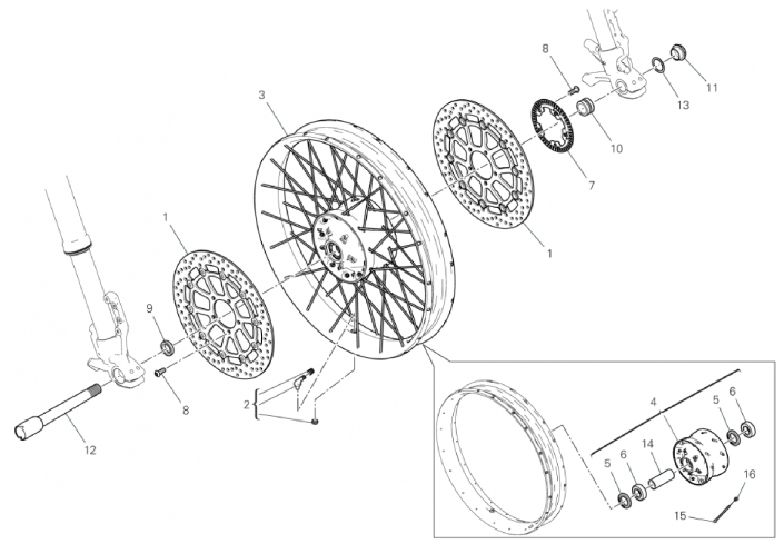 FRONT WHEEL 
