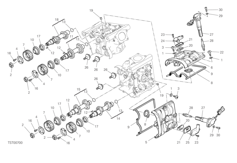 013 CYLINDER HEAD - TIMING SYSTEM (13/16)