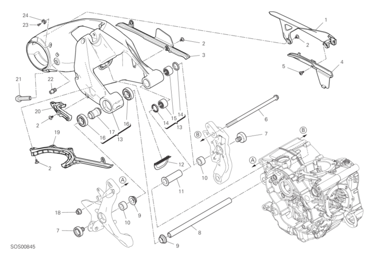 28A REAR SWINGING ARM (26/30)