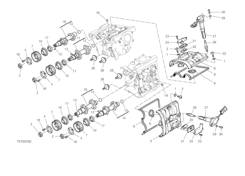 013 CYLINDER HEAD - TIMING SYSTEM (13/16)