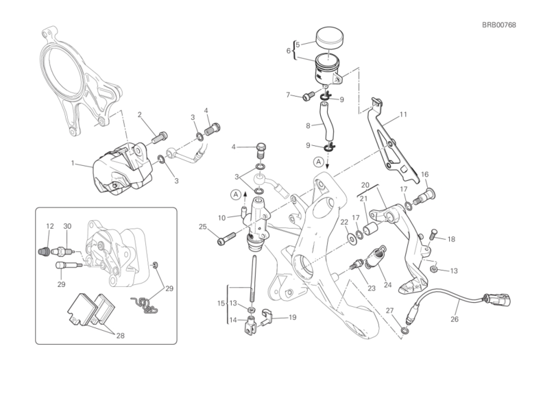 025 REAR BRAKE SYSTEM (9/30)