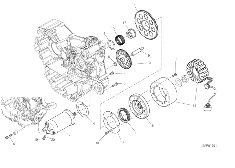 10A ELECTRIC STARTING AND IGNITION (13/17)