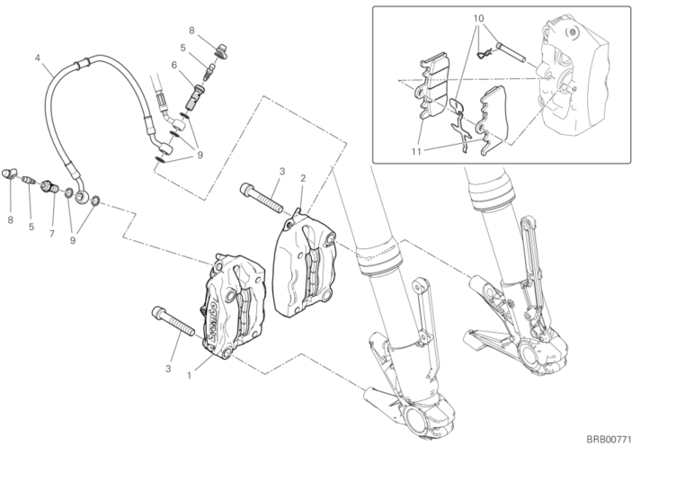 19B FRONT BRAKE SYSTEM (7/40)