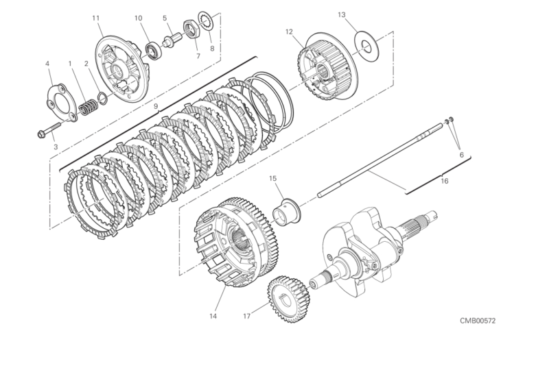 03B CLUTCH (3/17)