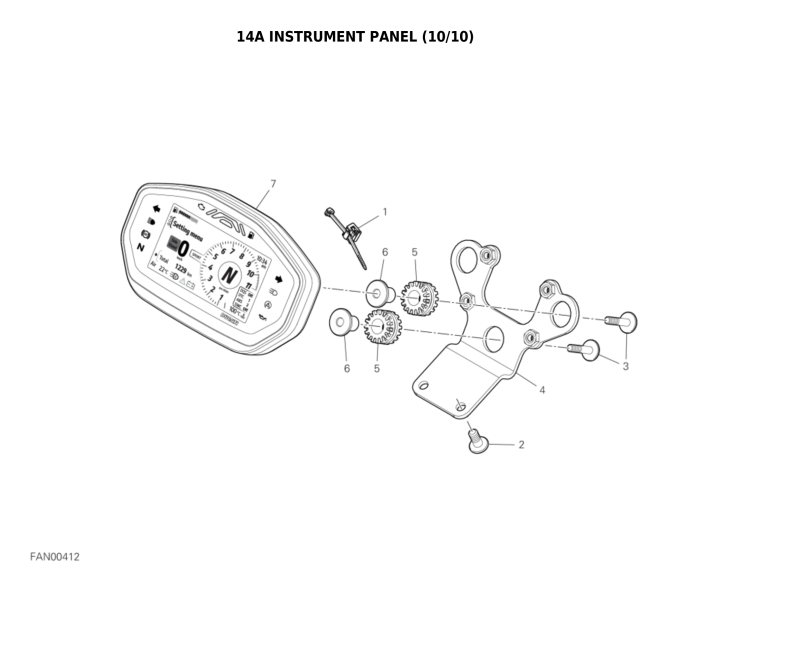 14A INSTRUMENT PANEL (10/10)