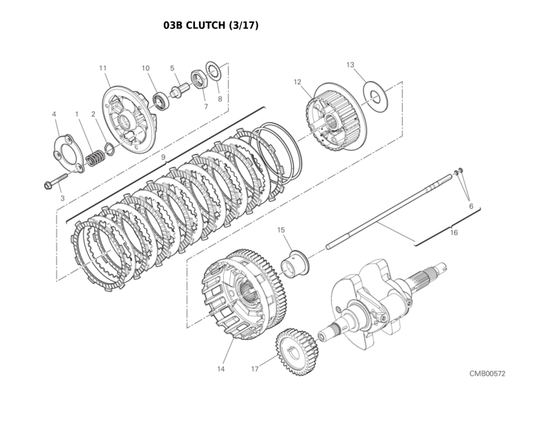 03B CLUTCH (3/17)