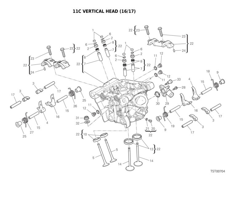 11C VERTICAL HEAD (16/17)