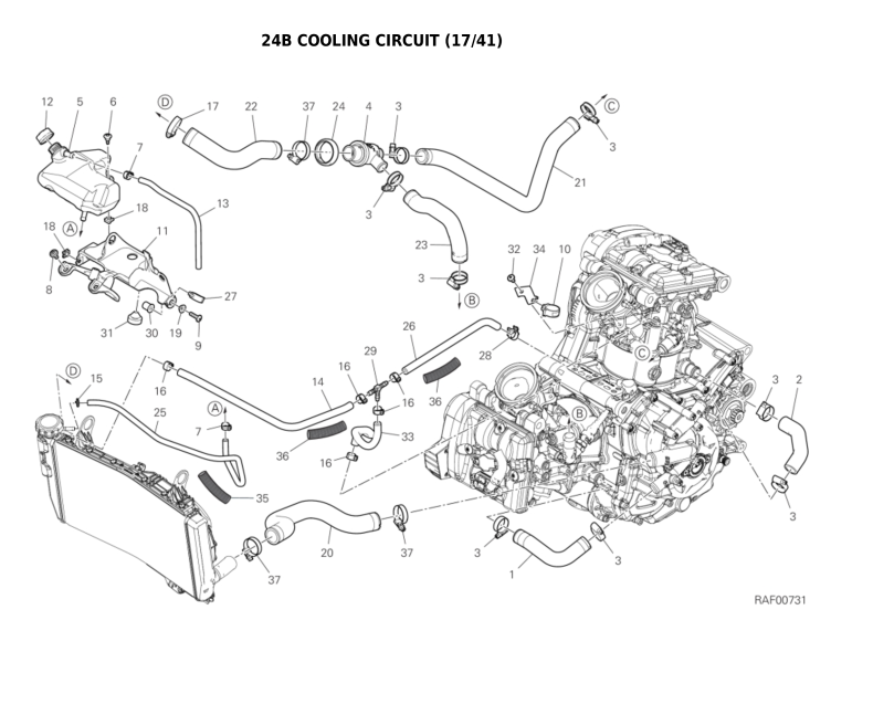 24B COOLING CIRCUIT (17/41)