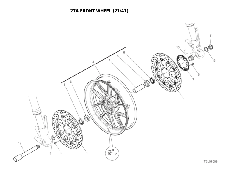 27A FRONT WHEEL (21/41)