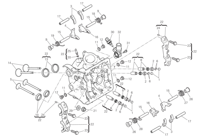 11D HORIZONTAL HEAD (17/17)