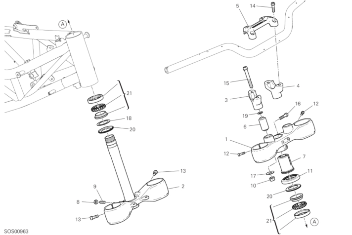 17A STEERING ASSEMBLY (3/43)