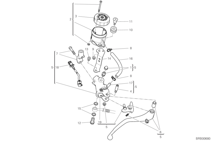 19A FRONT BRAKE PUMP (7/43)