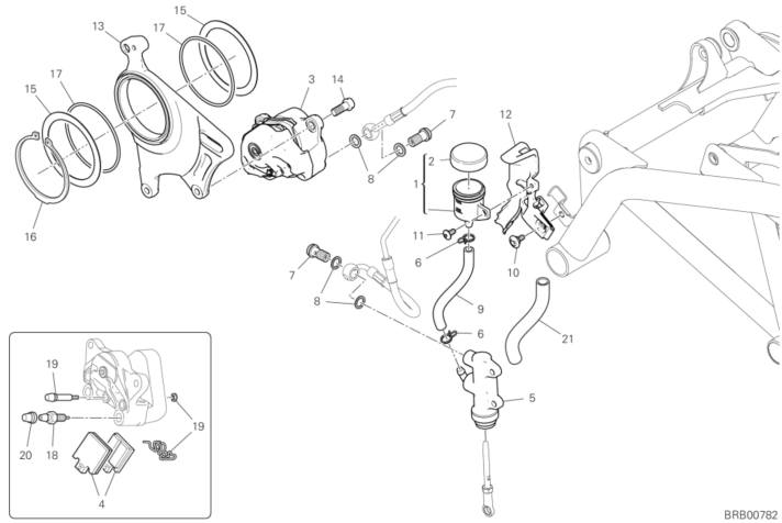 19D REAR BRAKE SYSTEM (10/43)