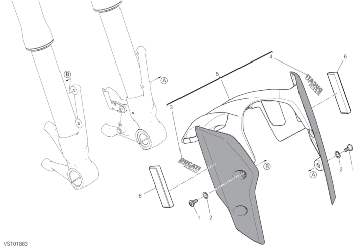 23A FRONT MUDGUARD (16/43)