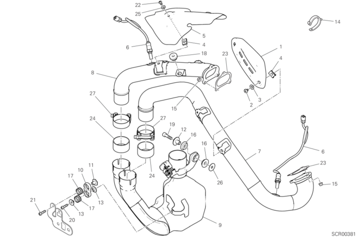 30A EXHAUST MANIFOLD (26/43)