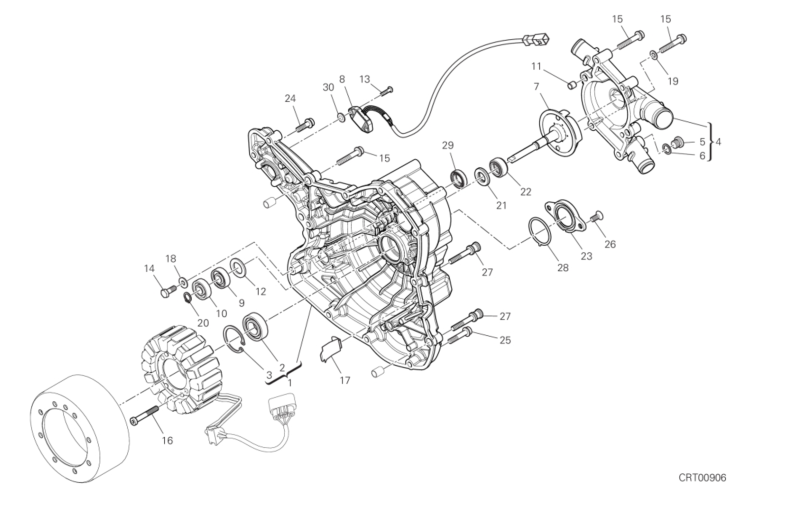 04B GENERATOR COVER (5/17)
