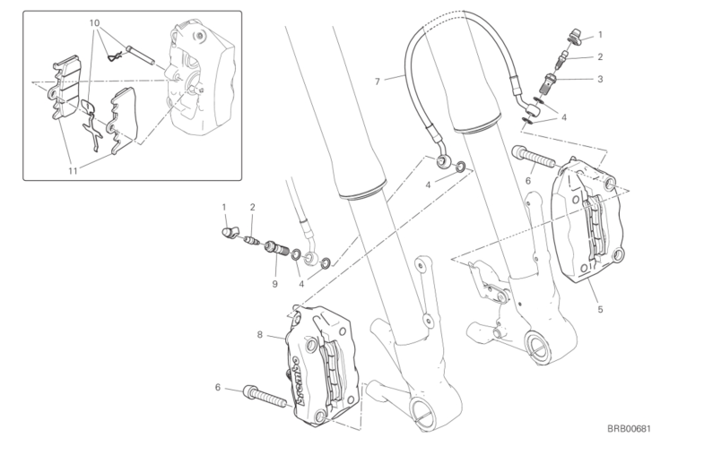 19B FRONT BRAKE SYSTEM (8/43)
