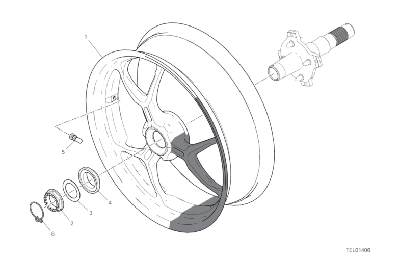 28A REAR WHEEL (23/43)
