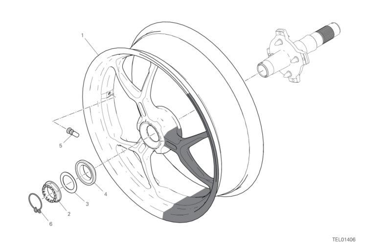 28A REAR WHEEL (23/43)
