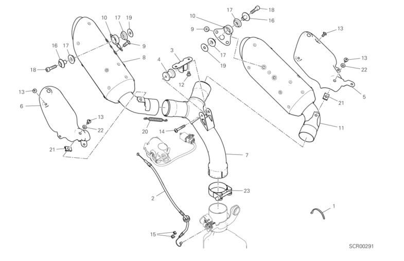 30B EXHAUST SILENCER (28/43)
