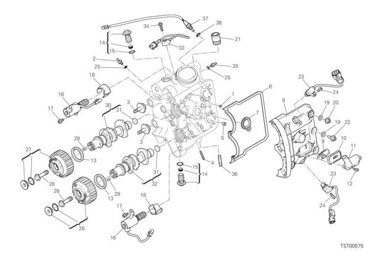 13A HORIZONTAL HEAD - TIMING SYSTEM (18/18)