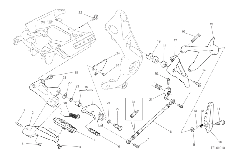 27B FOOTRESTS, LEFT (28/30)
