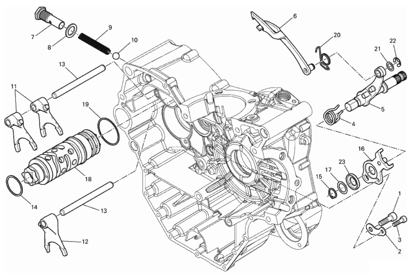 GEAR CHANGE MECHANISM