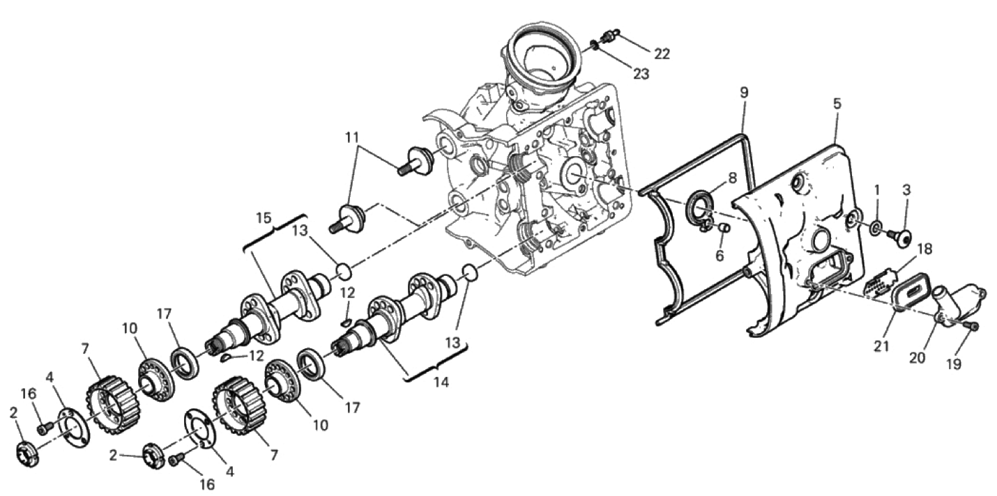 HORIZONTAL CYLINDER HEAD - TIMING