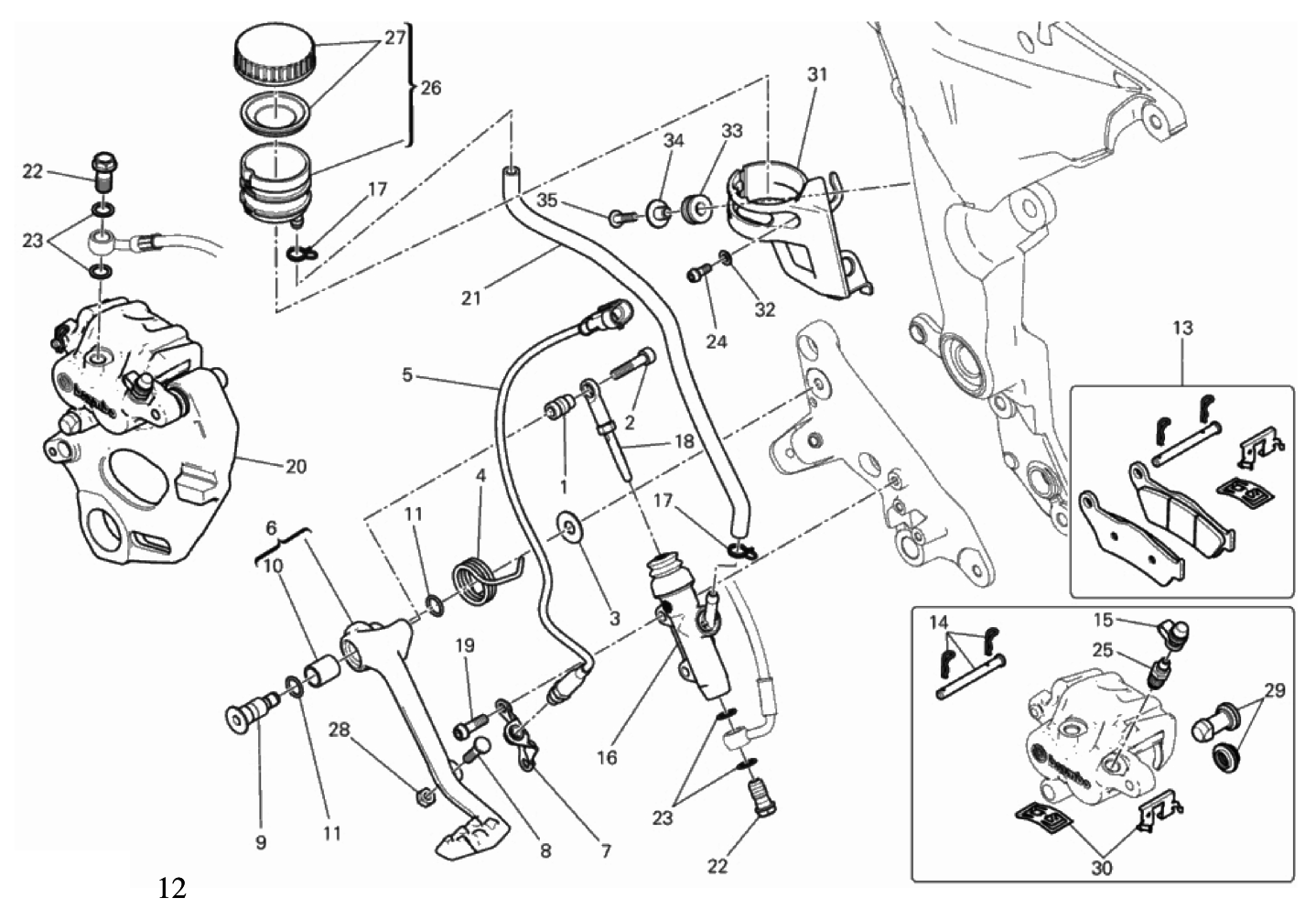 REAR BRAKING SYSTEM