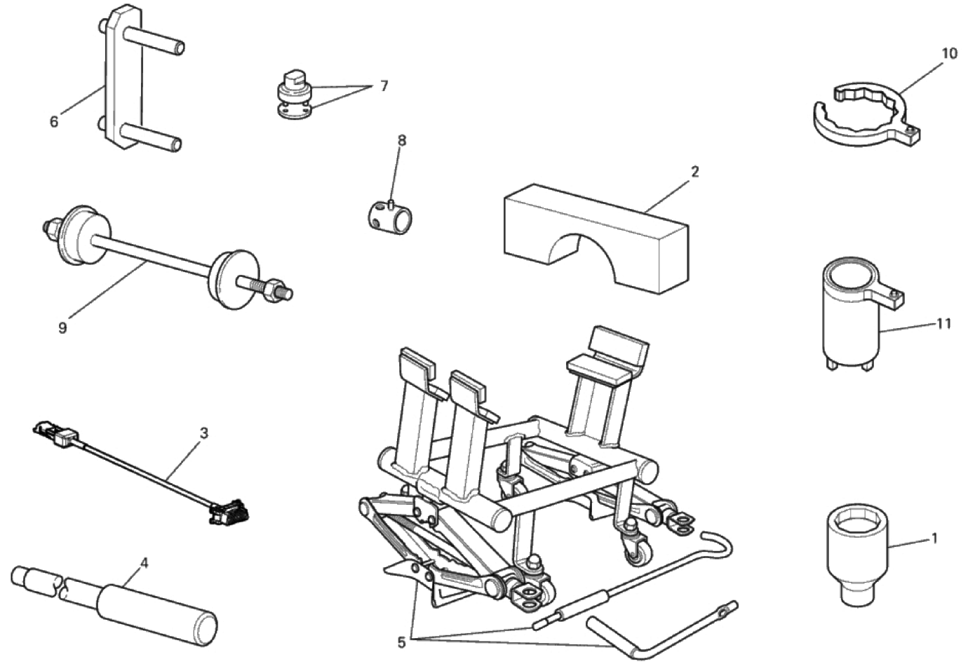 WORKSHOP SERVICE TOOLS
