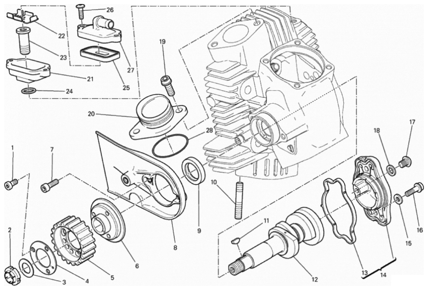 VERTICAL CYLINDER HEAD - TIMING