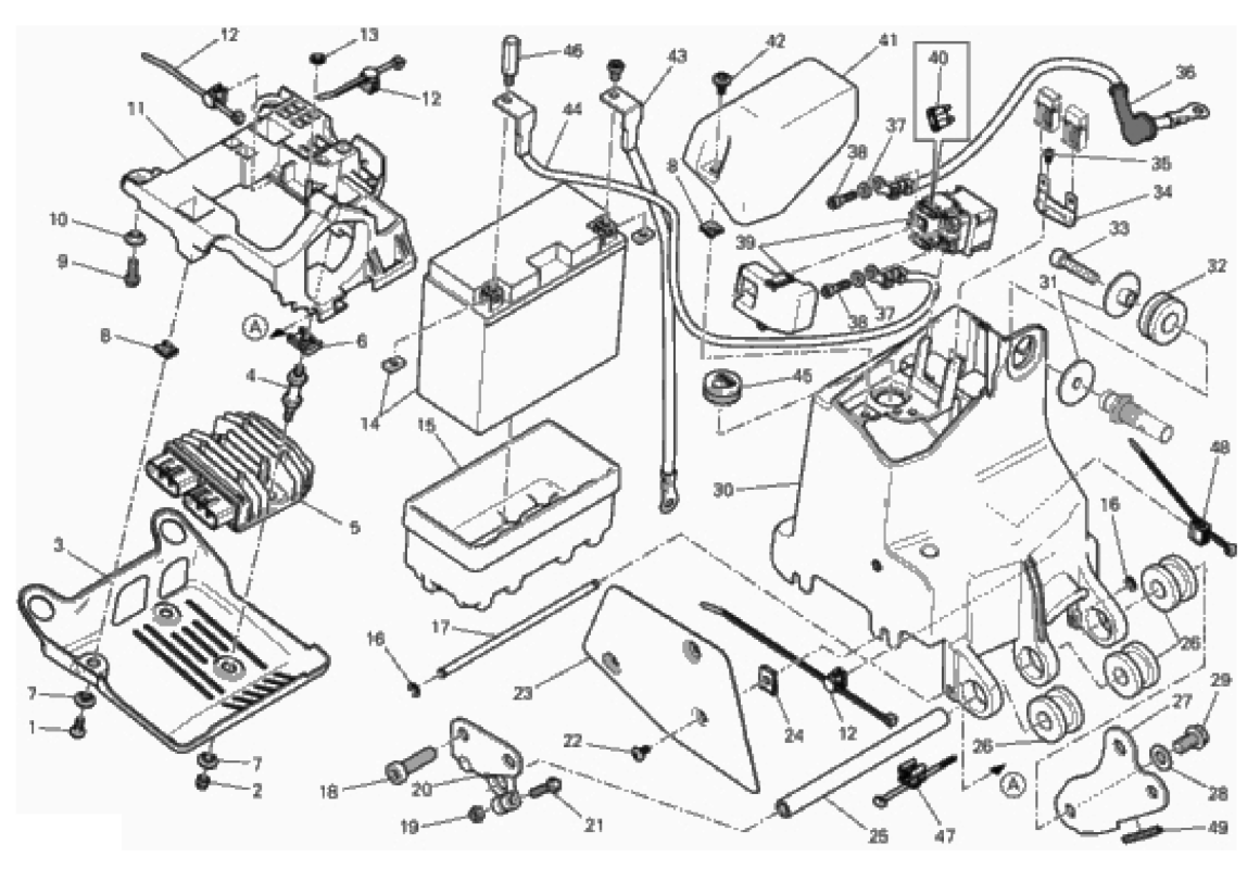 BATTERY HOLDER