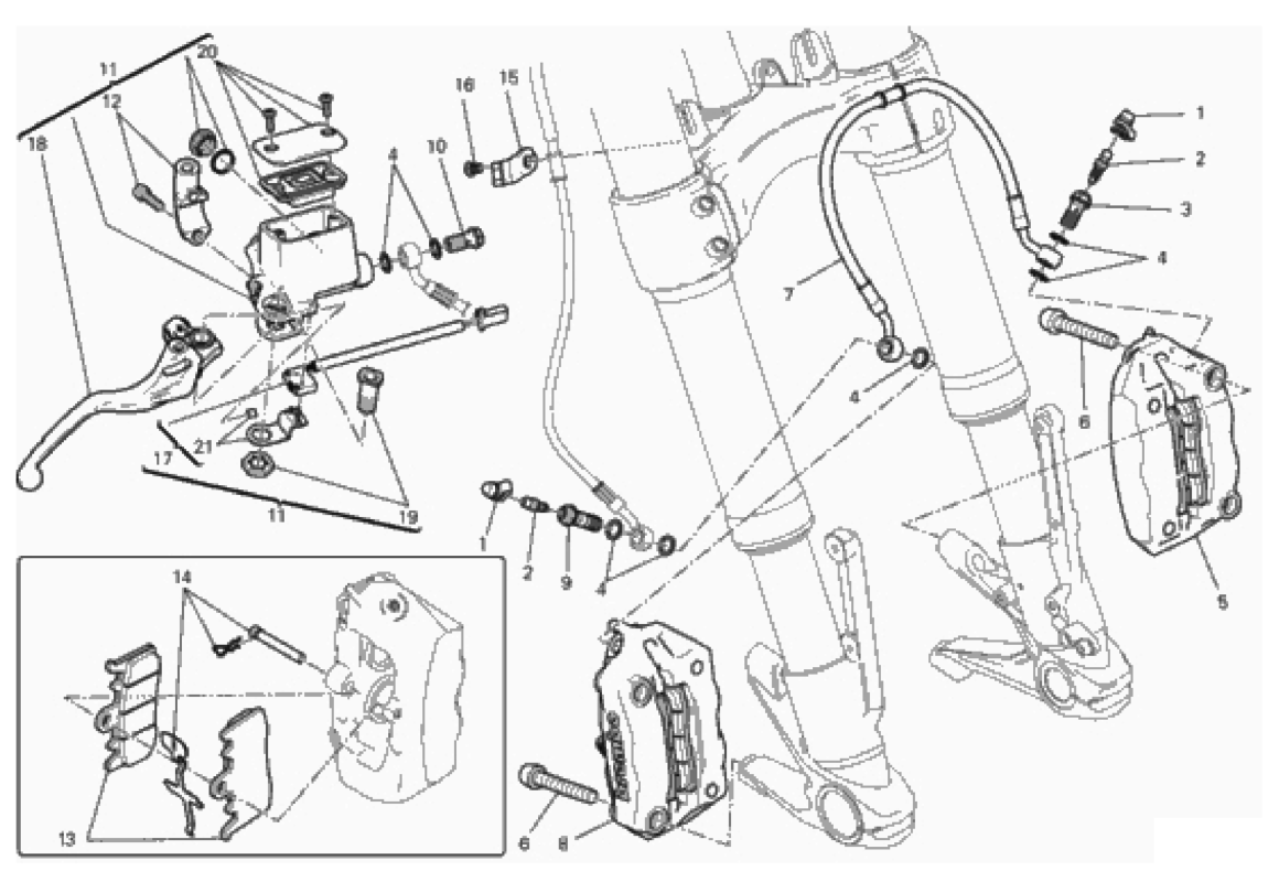 FRONT BRAKE SYSTEM