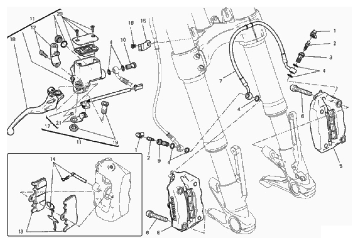 FRONT BRAKE SYSTEM 