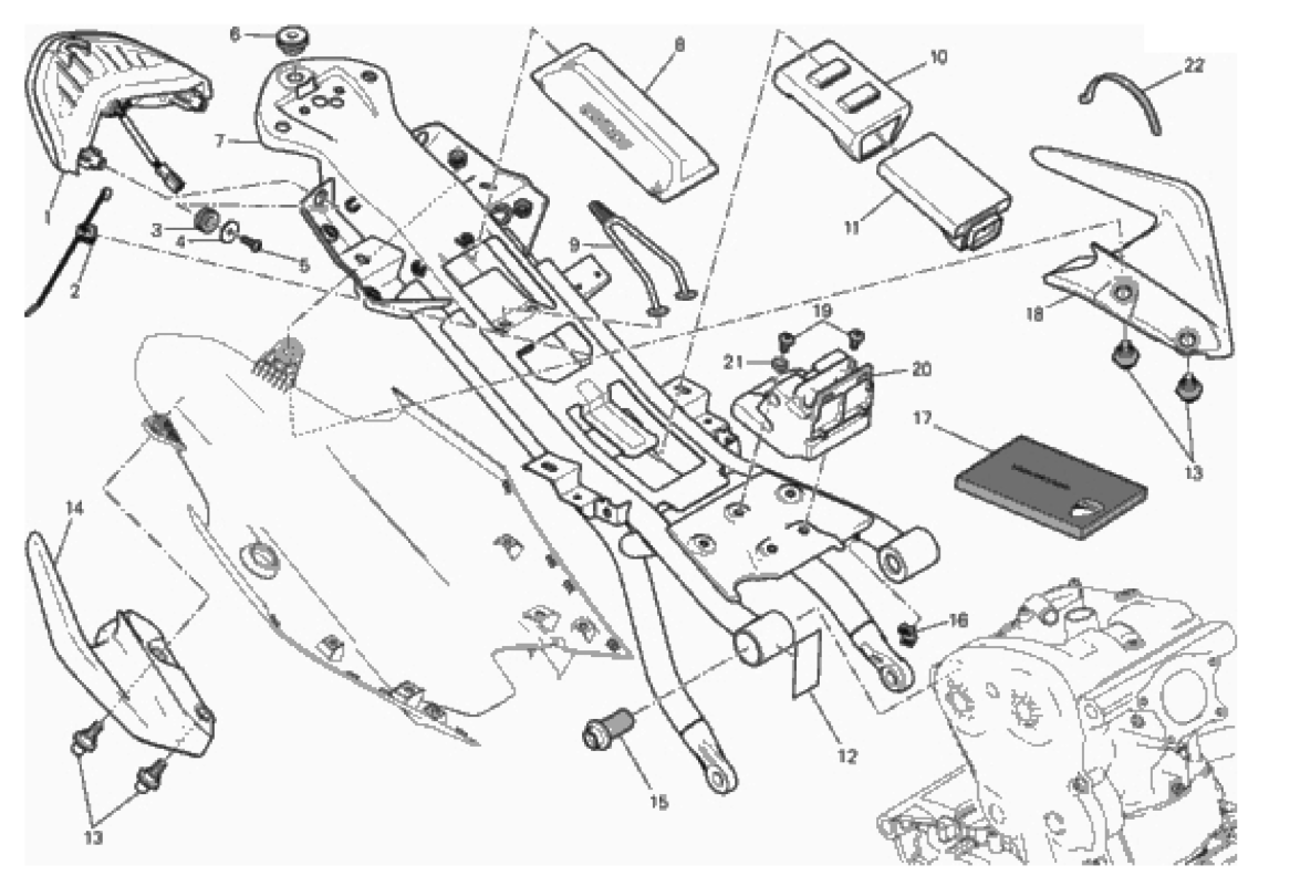 REAR FRAME COMP.