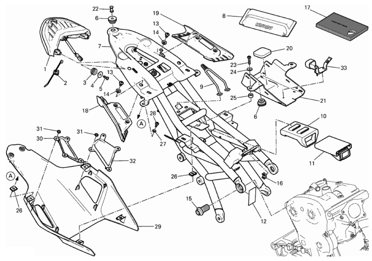 REAR FRAME COMP.