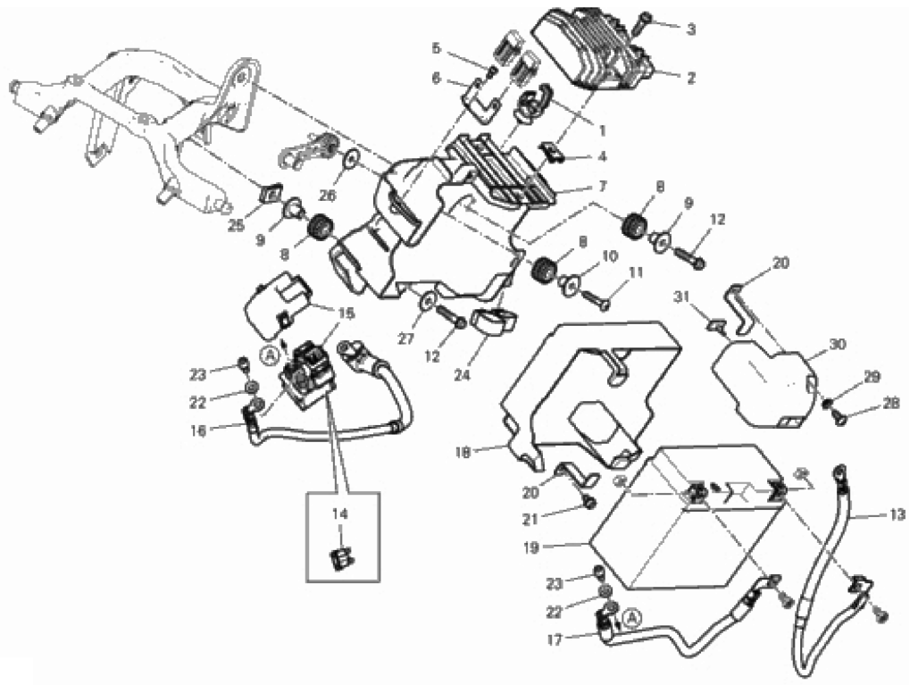 BATTERY HOLDER