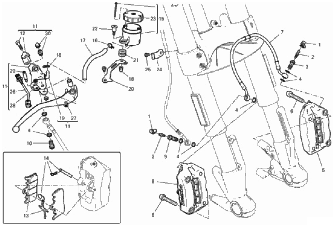 FRONT BRAKE SYSTEM